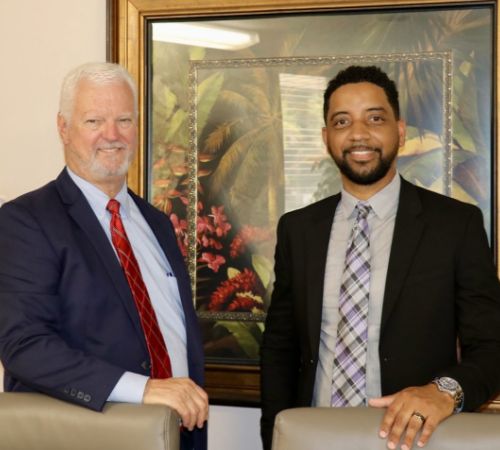 Attorney Ron Sikes an Alan Bent